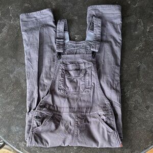 Dovetail Women’s Gray Denim Overalls